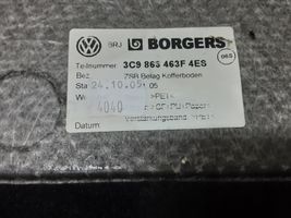 Volkswagen PASSAT B6 Tavaratilan kaukalon tekstiilikansi 3C9863463F4ES