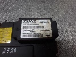 Volvo S40 Gaisa spilvenu vadības bloks 8697521
