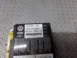 Volkswagen Polo IV 9N3 Centralina/modulo airbag 6Q0909601F