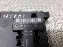 Mercedes-Benz C W203 Door control unit/module 2038206326