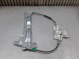 Peugeot 407 Meccanismo di sollevamento del finestrino posteriore senza motorino 9644893780