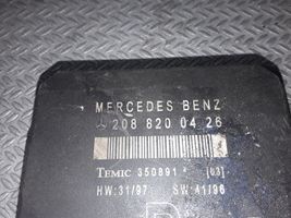 Mercedes-Benz CLK A208 C208 Unité de commande module de porte 2088200426