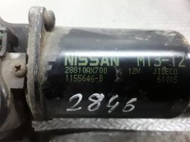 Nissan Micra Wischergestänge Wischermotor vorne 28810AX700