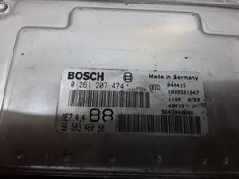 Peugeot 307 Dzinēja vadības bloks 0261207474