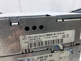 Mercedes-Benz S W220 Radio/CD/DVD/GPS head unit A2208203789