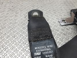 Mercedes-Benz ML W163 Cintura di sicurezza posteriore A1638601985