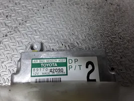 Toyota RAV 4 (XA20) Oro pagalvių valdymo blokas 8917042090