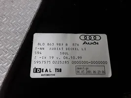 Audi A3 S3 8L Poszycia / Boczki bagażnika 8L0863989B