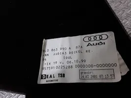 Audi A3 S3 8L Poszycia / Boczki bagażnika 8L0863990A