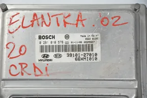 Hyundai Elantra Centralina/modulo motore ECU 0281010576