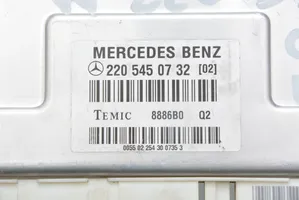 Mercedes-Benz S W220 Air suspension control unit module (rear) 2205450732