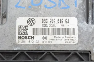 Volkswagen Golf V Unité de commande, module ECU de moteur 03G906016GJ