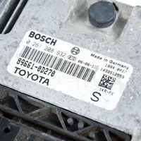 Toyota Yaris Komputer / Sterownik ECU silnika 89661-0D270