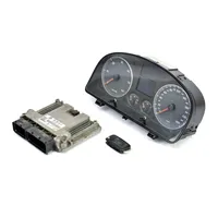 Volkswagen Touran I Kit centralina motore ECU e serratura 03G906021GC