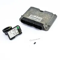 Opel Astra G Engine ECU kit and lock set 24417167