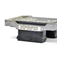 Opel Corsa C Komputer / Sterownik ECU i komplet kluczy 0261207423