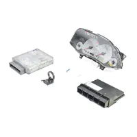 Ford Focus Kit centralina motore ECU e serratura 2S4A12A650MA