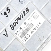 Audi A4 S4 B5 8D Kit centralina motore ECU e serratura 8D0907557BX