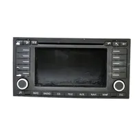 Volkswagen Touareg I Stacja multimedialna GPS / CD / DVD 7L6035191D