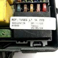 Opel Corsa C Module de fusibles 13142780