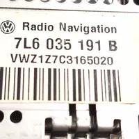 Volkswagen Touareg I Navigaatioyksikkö CD/DVD-soitin 7L6035191B