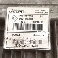 Dacia Duster Juego de cerradura y set ECU del motor 237100703R