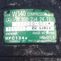 Mercedes-Benz Vito Viano W638 Compressore aria condizionata (A/C) (pompa) A0002342411