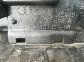 Audi A3 S3 8V Jäähdyttimen kehyksen suojapaneeli 