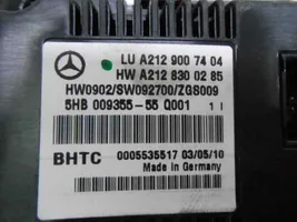 Mercedes-Benz E C207 W207 Panel klimatyzacji 5HB00935555Q001