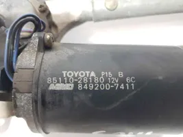 Toyota Previa (XR30, XR40) II Etupyyhkimen vivusto ja moottori 8511028180