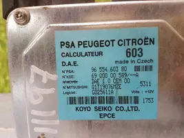 Peugeot 1007 Unité de commande / calculateur direction assistée 9655460380
