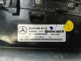 Mercedes-Benz E W213 Ilmastoinnin ohjainlaite A2139059003
