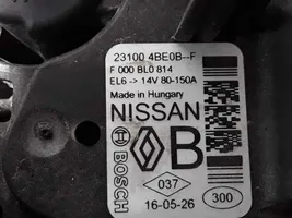 Nissan Qashqai Generaattori/laturi 231004BE0BF