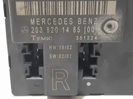 Mercedes-Benz C W203 Moduł / Sterownik komfortu 2038201485