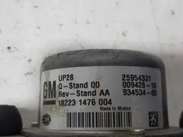 Opel Mokka X Vacuum valve 25954331