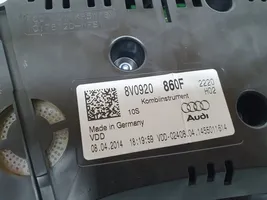 Audi A3 S3 8V Licznik / Prędkościomierz 8V0920860F