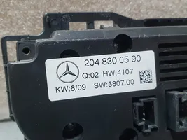 Mercedes-Benz C W204 Centralina del climatizzatore 2048300590