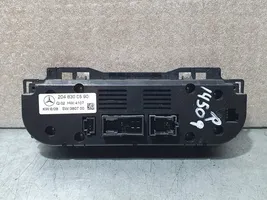 Mercedes-Benz C W204 Climate control unit 2048300590