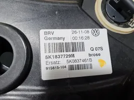 Volkswagen Golf VI Elektryczny podnośnik szyby drzwi przednich 5K1837729M