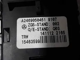 Mercedes-Benz A W176 Interrupteur, commande de frein de stationnement A2469050451