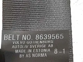 Volvo C70 Klamra tylnego pasa bezpieczeństwa 8639565