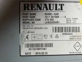 Renault Clio IV Unité principale radio / CD / DVD / GPS 281150198R