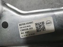 Nissan Qashqai Alzacristalli elettrico della portiera anteriore 80700HV00C