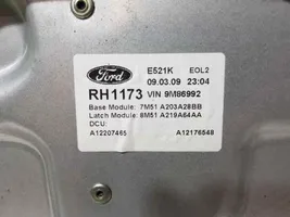 Ford Focus Podnośnik szyby drzwi z silniczkiem 8M51A219A64AA