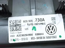 Volkswagen Polo V 6R Spidometras (prietaisų skydelis) 6C0920730A