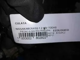 Nissan Micra Głowica silnika BX0UKL2