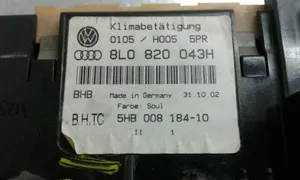 Audi A3 S3 8L Ilmastoinnin ohjainlaite 5HB00818410