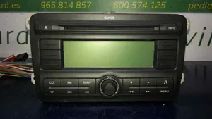Skoda Fabia Mk2 (5J) Unité principale radio / CD / DVD / GPS 5J0035161