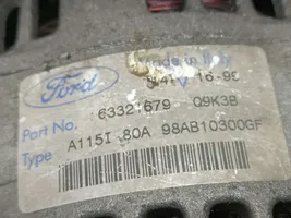Ford Focus Generaattori/laturi 98AB10300GF