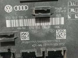 Audi A4 S4 B8 8K Muut ohjainlaitteet/moduulit 8T0959795N